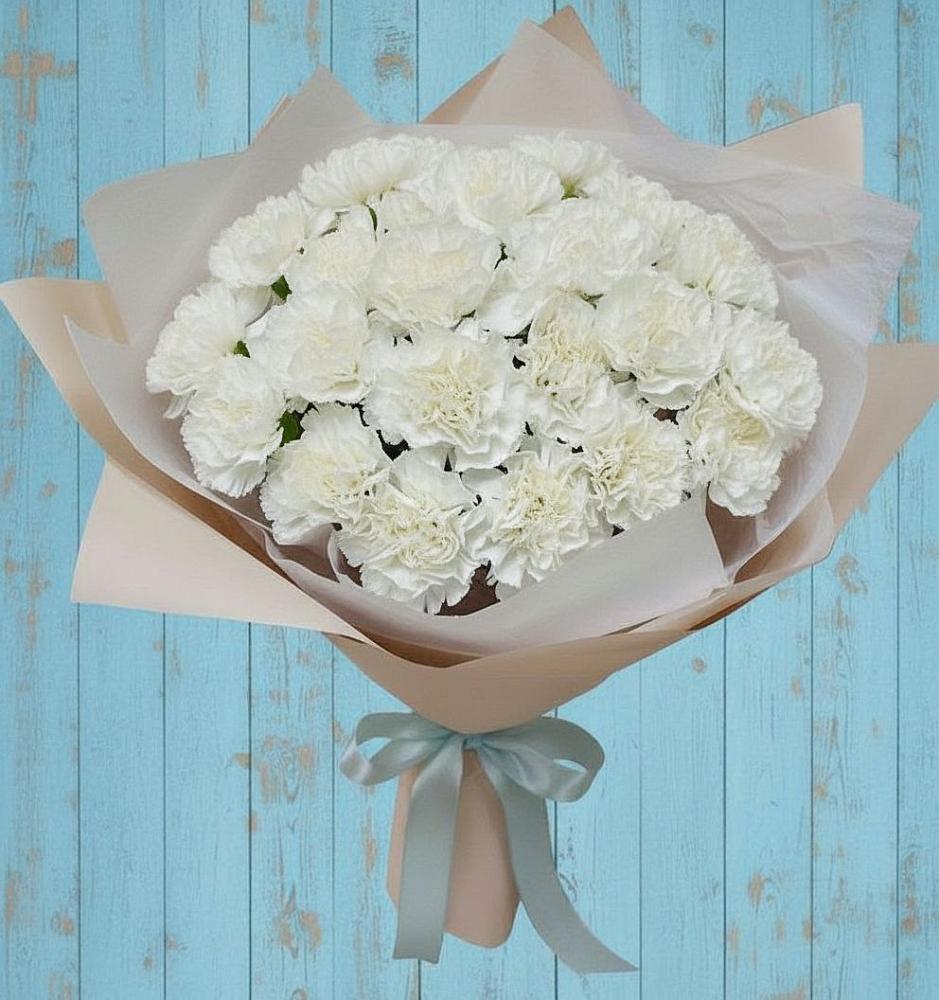 Букет цветов из: Гвоздики в Слободище