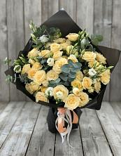 Букет цветов из:  Розы и Лизиантусы в Слободище