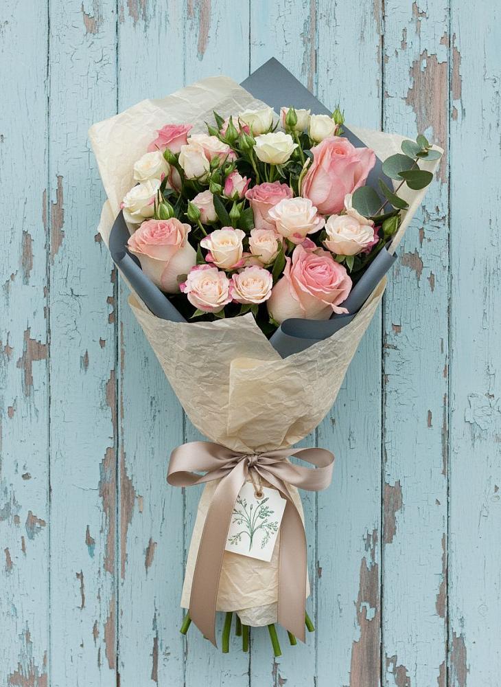 Букет цветов из: Розы в Слободище