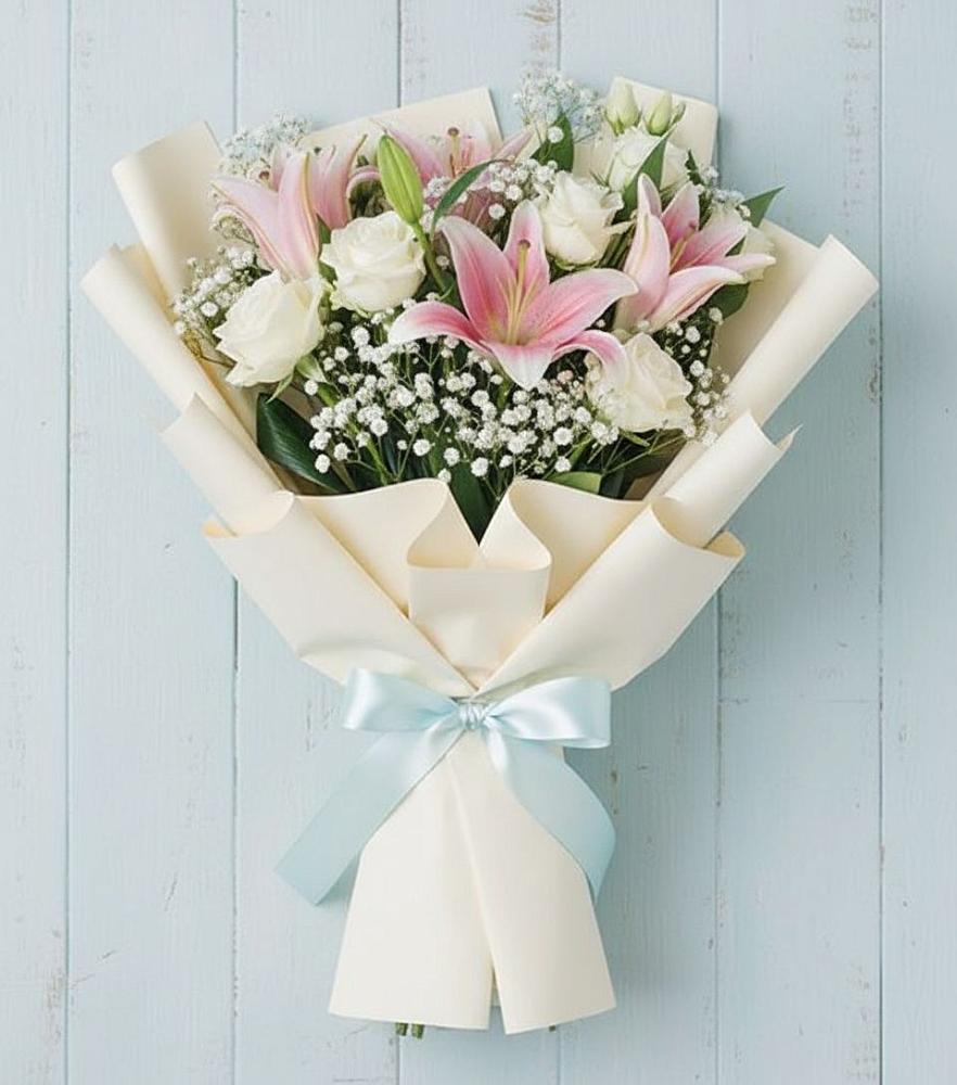 Букет цветов из: Лилии в Слободище