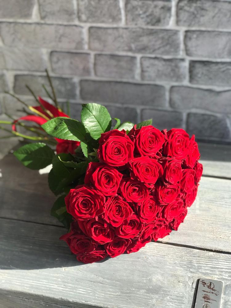 Букет Красные розы Фридом в Слободище