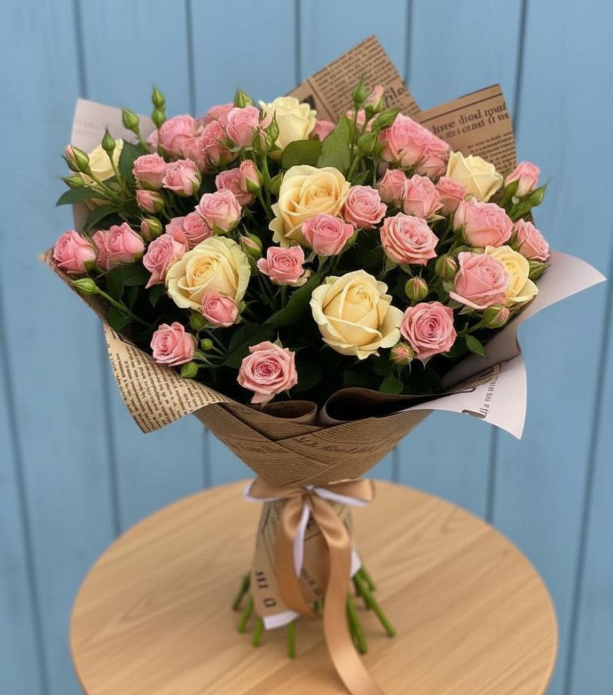 Букет цветов из: Розы в Слободище