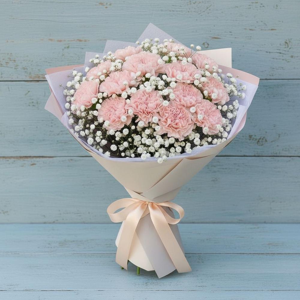 Букет цветов из: Гвоздики в Слободище