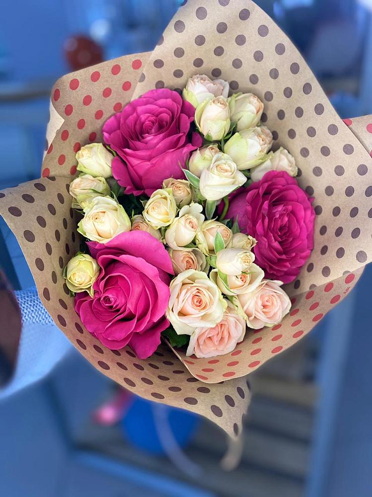 Букет цветов из: Розы в Слободище