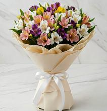 Букет цветов из:  Альстромерии #REPLACE_PRED# Слободище