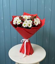 Букет цветов из:  Хризантемы в Слободище