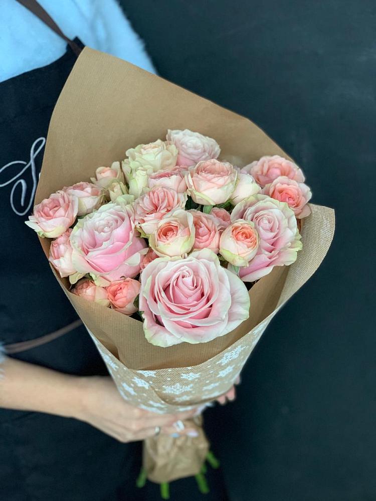 Букет цветов из: Хризантемы и Розы в Слободище