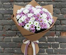 Букет цветов из:  Хризантемы в Слободище