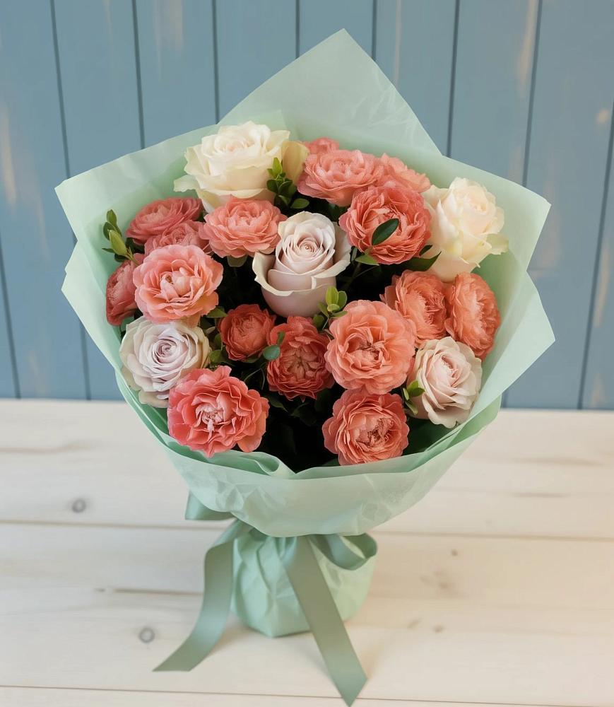 Букет цветов из: Розы в Слободище