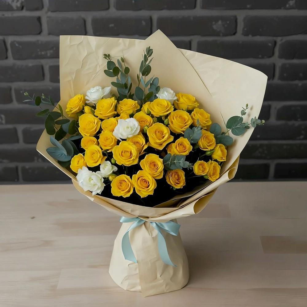 Букет цветов из: Розы в Слободище