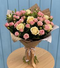 Букет цветов из:  Розы в Слободище