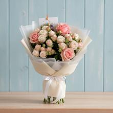 Букет цветов из:  Розы в Слободище